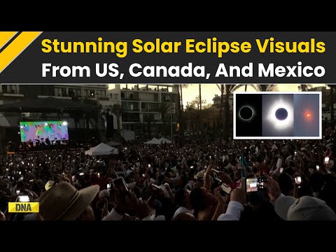 Watch! Epic Visuals Of Solar Eclipse From The US, Canada, And Mexico | Total Solar Eclipse 2024 [Video]