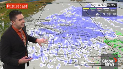 Snow to hammer province: April 16 Saskatchewan weather outlook [Video]