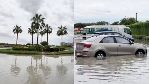 Dubai floods: Roads turn to rivers as airport diverts arriving flights [Video]