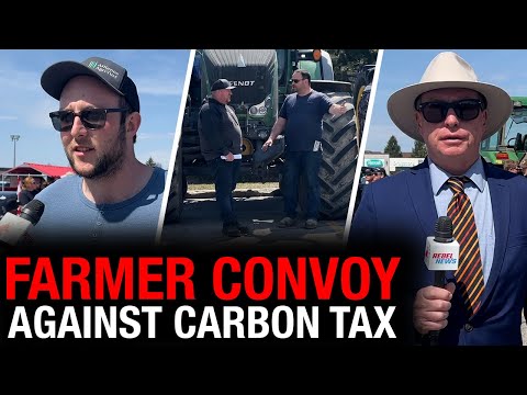 Furious Ontario farmers deliver letters to MPs slamming carbon tax [Video]