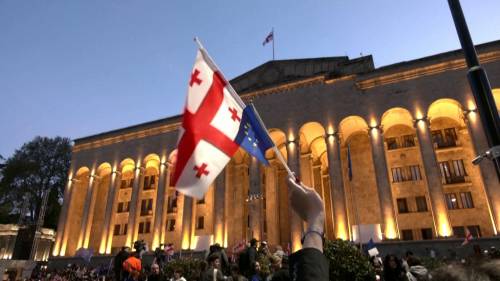 Georgias foreign agents bill sparks protests as parliament approves first reading [Video]