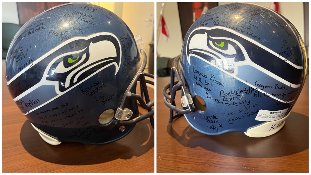 Stolen football helmet recovered by RCMP [Video]