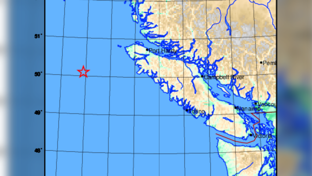 Earthquakes recorded off B.C.’s coast [Video]