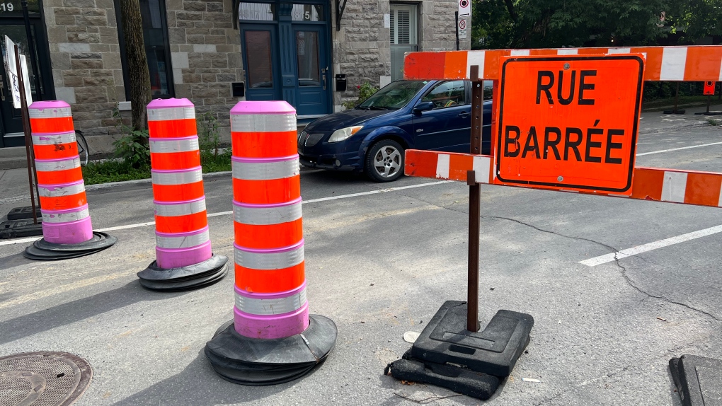 Montreal road closures due to construction [Video]