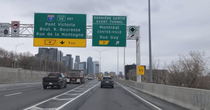 Repair work closes Guy Street exit off Ville-Marie Expressway until fall – Montreal [Video]