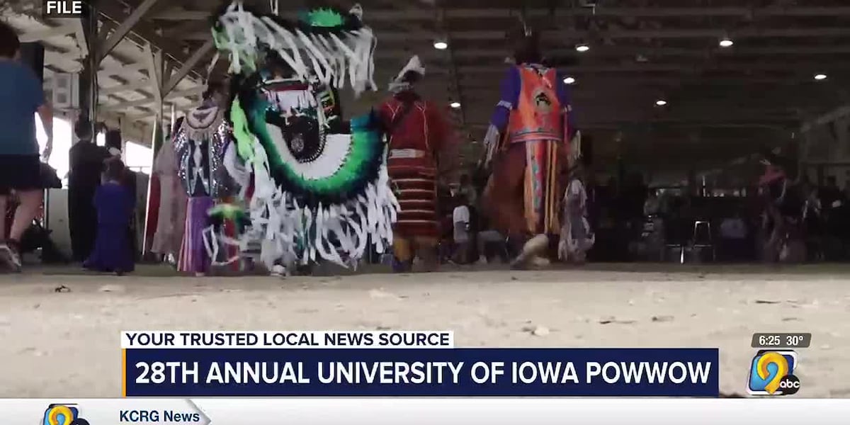 University of Iowa hosts its 28th Annual Powwow on Saturday [Video]