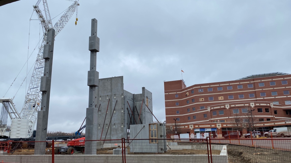 Regina General Hospital parkade taking shape with construction on target [Video]