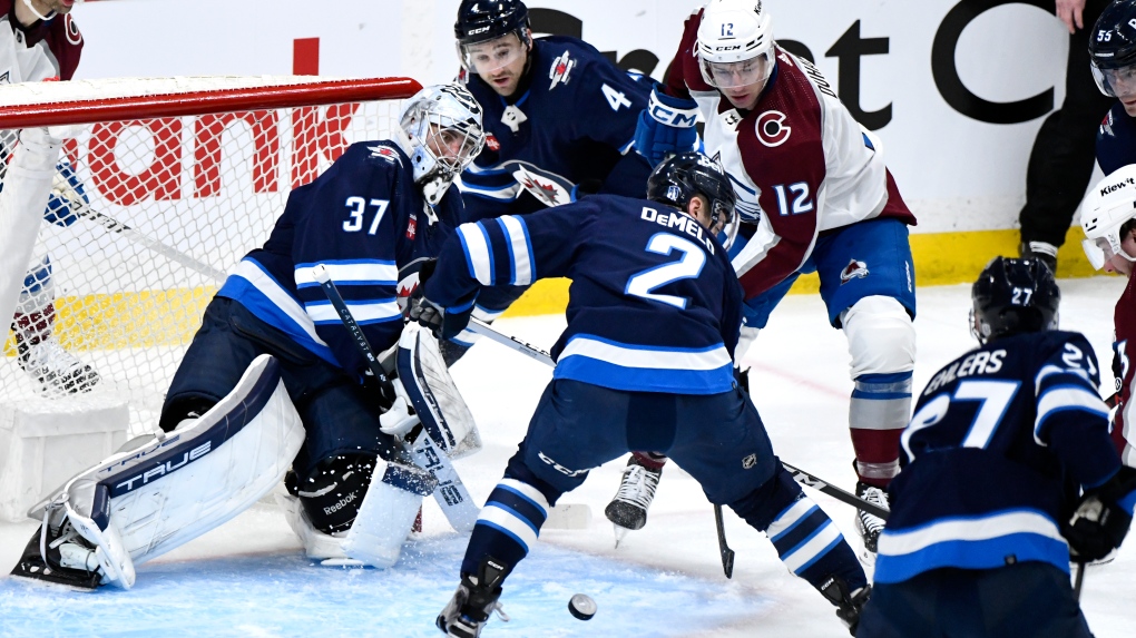 Stanley Cup Playoffs: Jets, Avs goalies reset after wild Winnipeg win [Video]