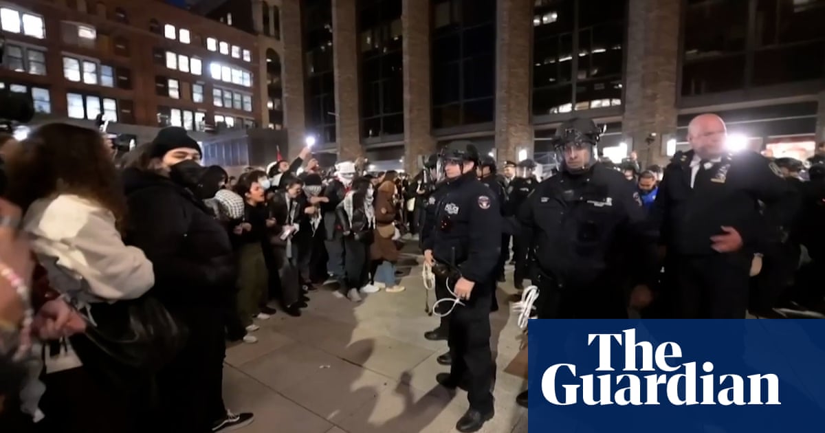 Arrests made after pro-Palestinian protests spread across US universities  video | Education