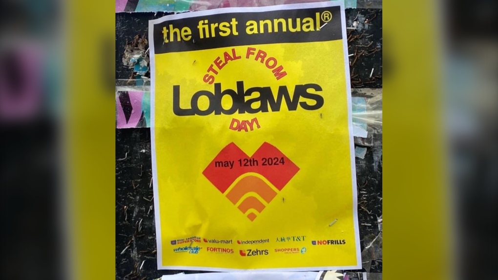 Loblaws shoplifting posters circulate online [Video]