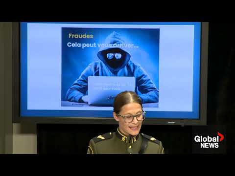 Quebec police forces team up to share concerns over fraud   Global News [Video]