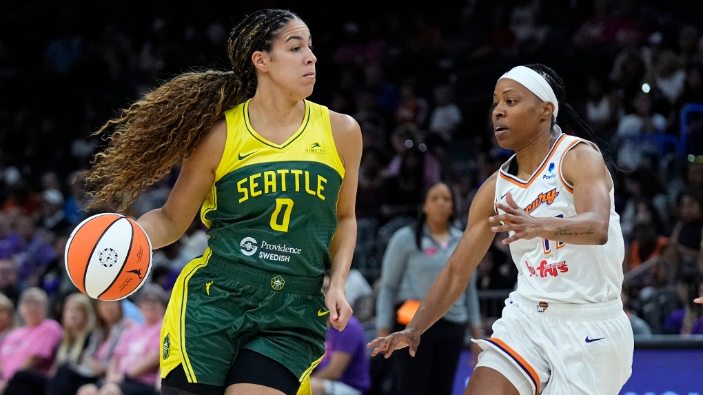 WNBA Canada game: Kia Nurse set to star for Sparks in home-country exhibition [Video]