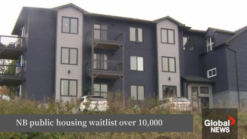 N.B. public housing waitlist reached over 10,000 [Video]