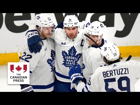 Maple Leafs look to maintain momentum heading home tied 1-1 with Bruins [Video]