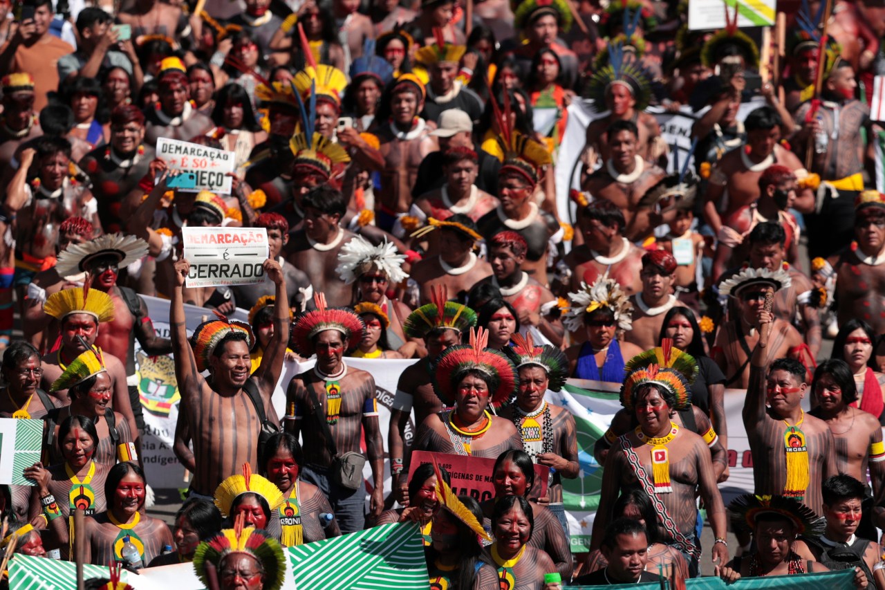 Frustrated with Brazils Lula, Indigenous peoples march to demand land recognition | KLRT [Video]