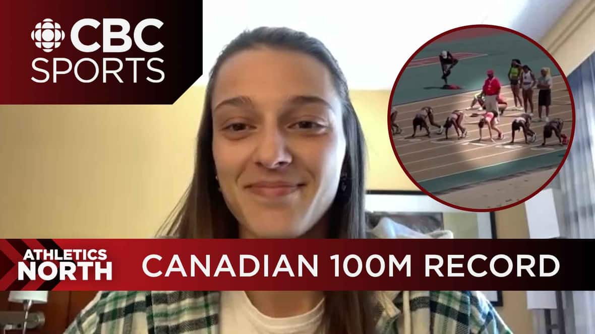 Audrey Leduc didnt know she had broken the womens 100m Canadian record | Athletics North [Video]