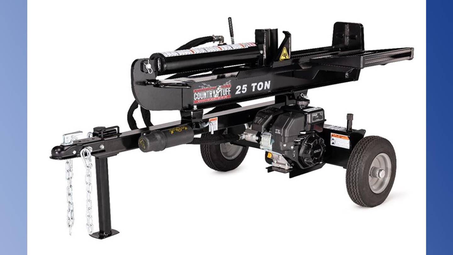 30K log splitters recalled; cylinder rod can separate, move unexpectedly  WFTV [Video]