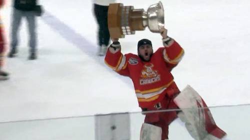 Calgary Canucks goaltender Molinaro comes full circle returning home for national championships [Video]