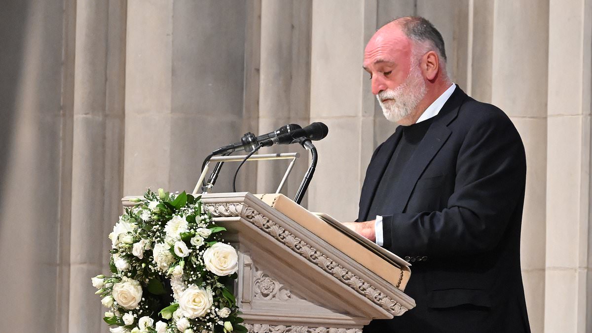 Celebrity chef Jose Andres demands answers and says there’s ‘no excuse’ for Israel’s killing of his seven aid workers in Gaza at National Cathedral memorial service with Doug Emhoff and Yo-Yo Ma [Video]