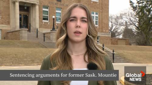 Crown suggests life sentence for Sask. Mountie who killed lover [Video]