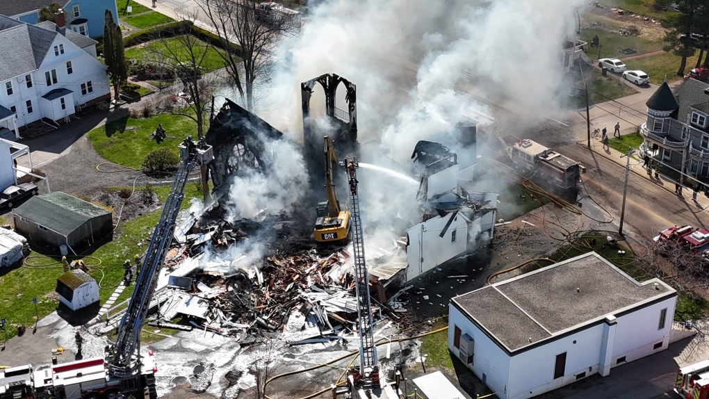 Bridgetown Baptist Church destroyed by fire [Video]