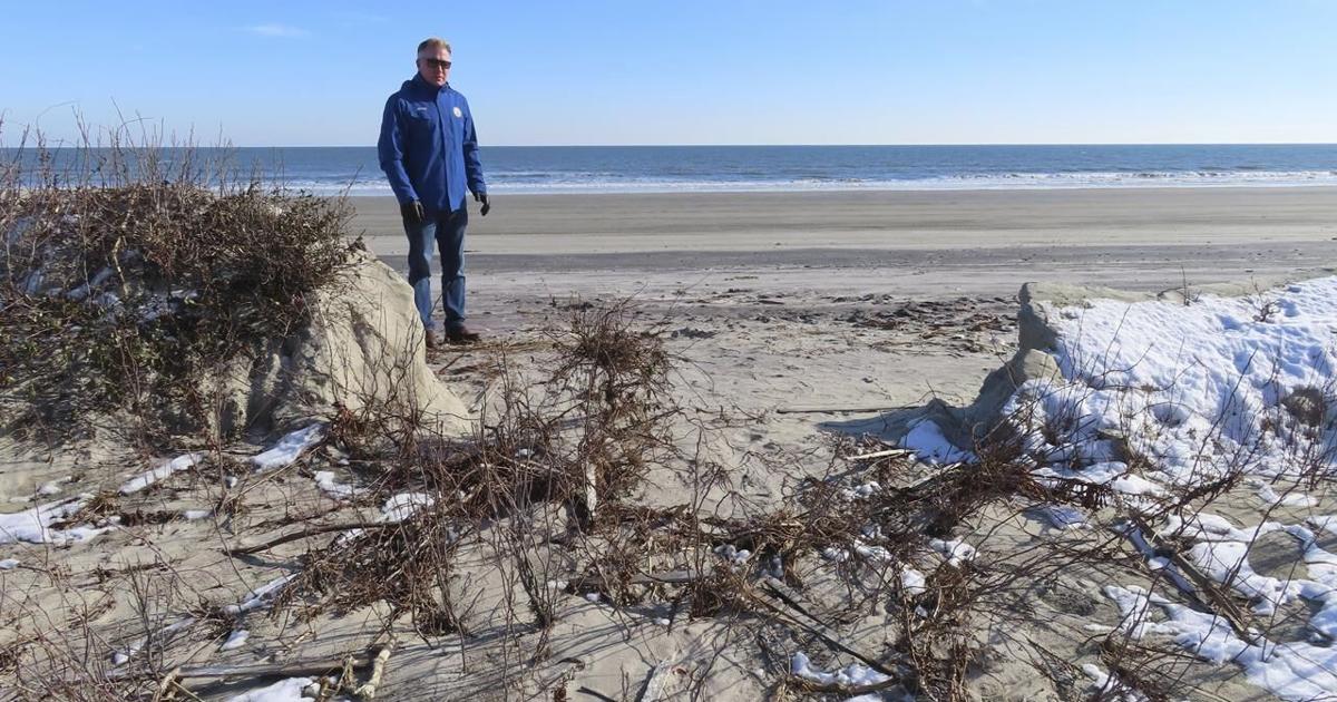 Help is coming for a Jersey Shore town that’s losing the man-vs-nature battle on its eroded beaches [Video]