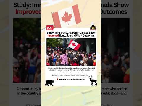 Immigrant Children show better outcomes🌐Visit: www.iccimmigration.ca [Video]