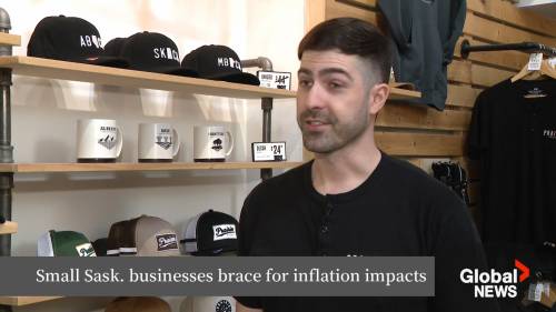 Confidence levels taking a hit as costs rise for local Sask. businesses [Video]