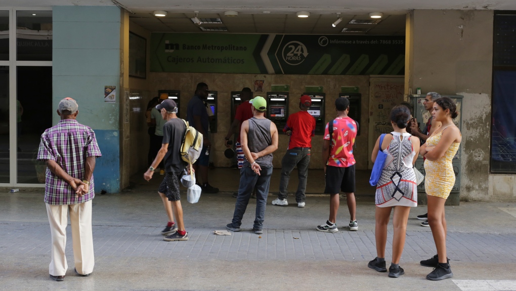 Cuba cash shortage forms long lines and fustration [Video]