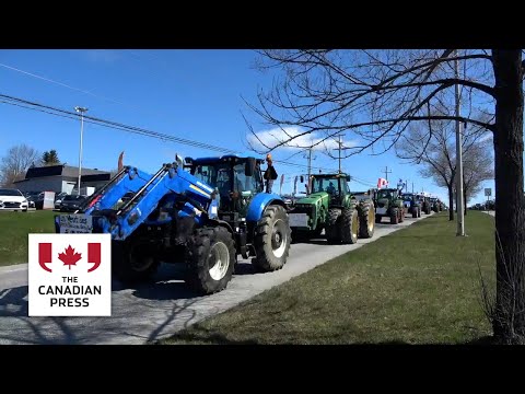 Quebec farmers continue protests, ask for more government aid [Video]