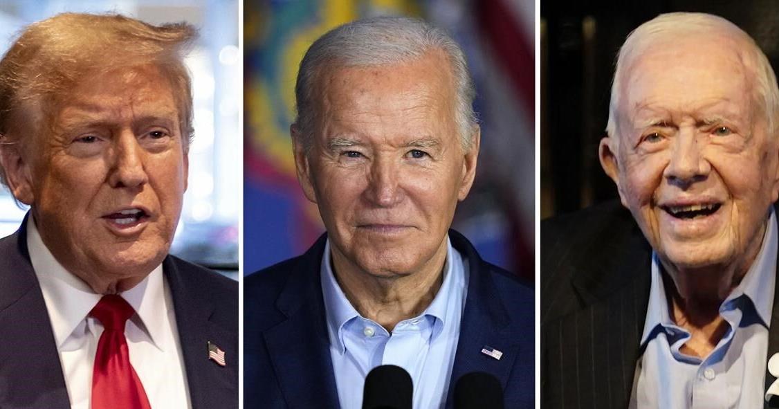 Donald Trump is running against Joe Biden. But he keeps bringing up another Democrat: Jimmy Carter [Video]