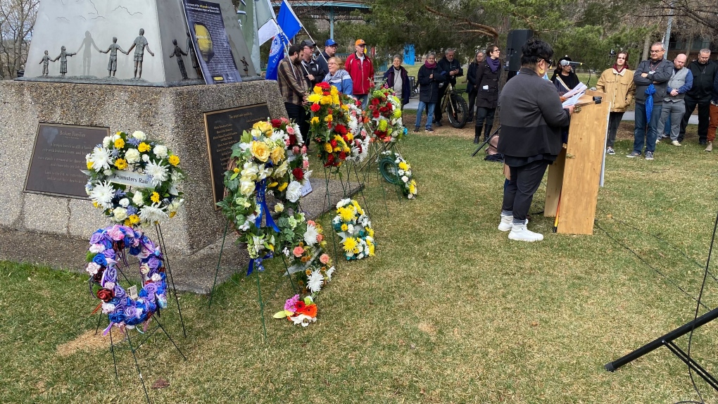 Edmonton rally for National Day of Mourning [Video]