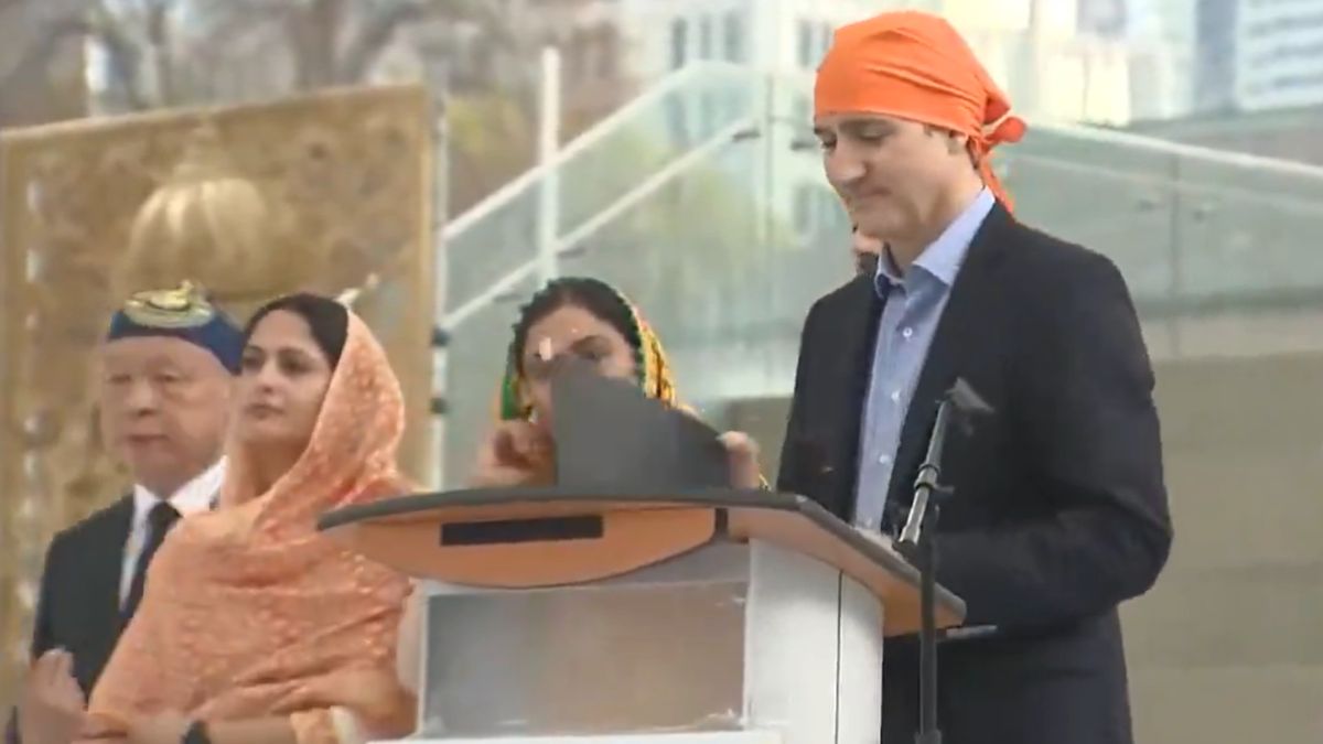 Khalistan Zindabad Slogans Raised During Canadian PM Justin Trudeaus Address On Khalsa Day [Video]