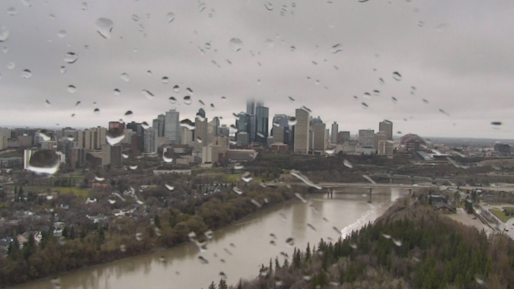 Edmonton weather: Cool, windy and mixed precipitation [Video]