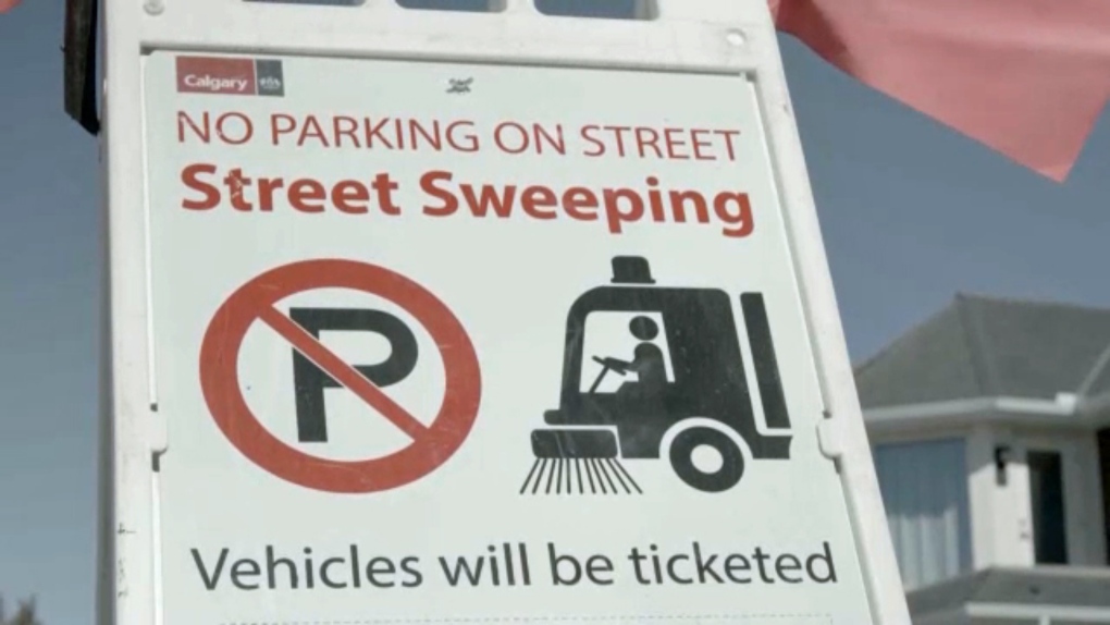 Calgary street sweeping postponed in several communities [Video]