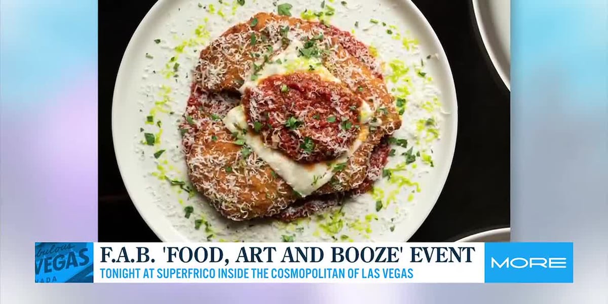F.A.B. ‘Food, Art and Booze’ Event [Video]