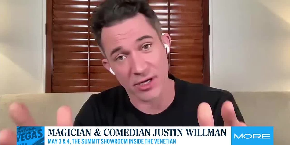 Magician & comedian Justin Willman performing in Vegas [Video]