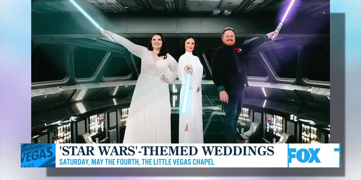 ‘Star Wars’-themed weddings in Vegas [Video]