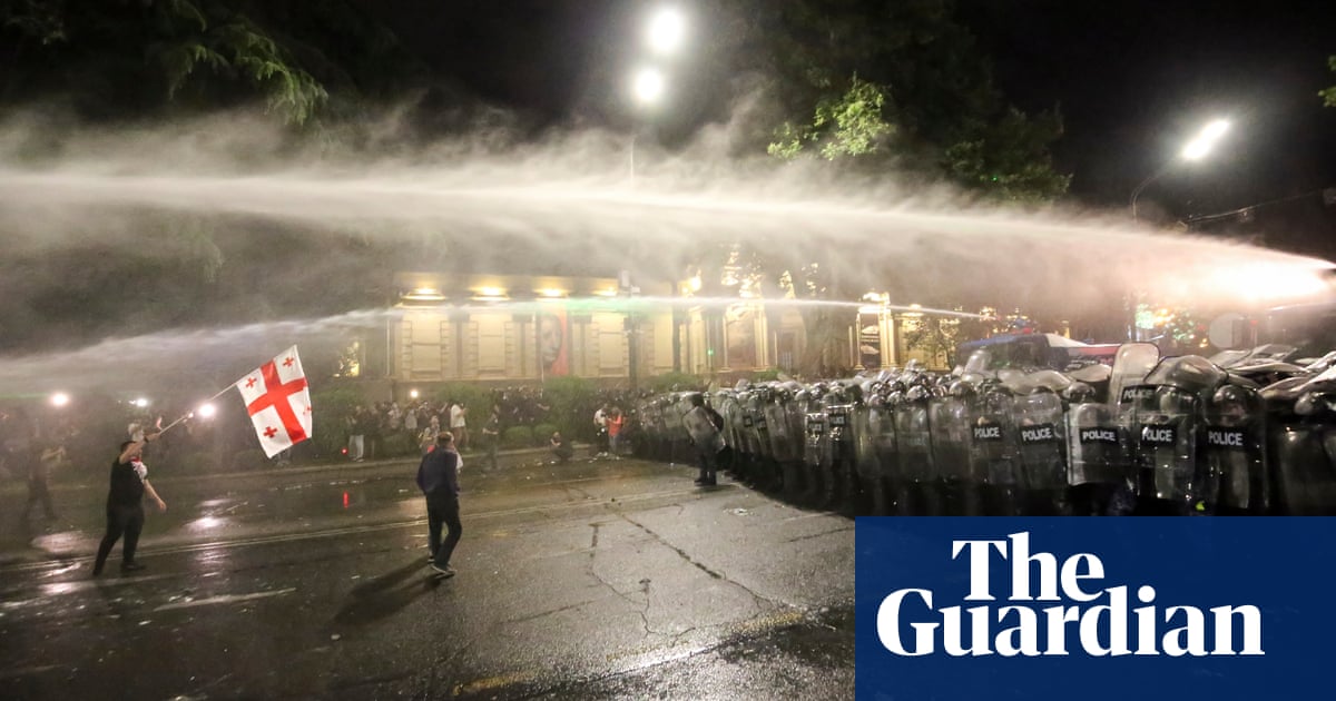 Georgia riot police launch violent crackdown on anti-government protests  video report | World news