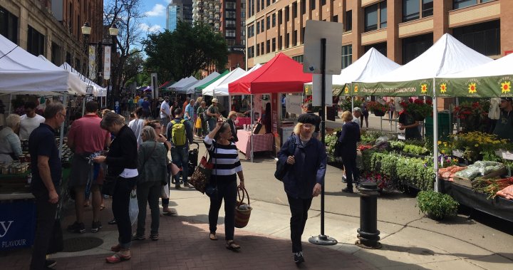 Edmonton downtown farmers market returns to 104th Street June 15 – Edmonton [Video]