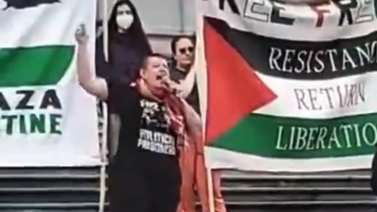 Pro-Hamas activist who spoke at Columbia despite being banned from Germany is New Jersey communist who led chants of ‘long live October 7’ after massacre of 1,700 Israelis [Video]