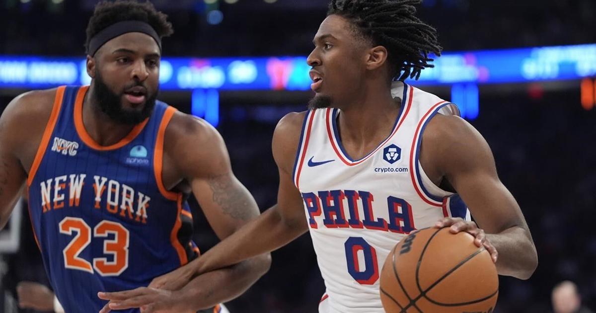 Tyrese Maxey saves Sixers from elimination with huge finish in OT win that cuts Knicks’ lead to 3-2 [Video]