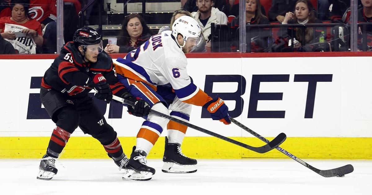 Drury, Noesen help Hurricanes beat Islanders 6-3 to clinch NHL playoff 1st-round series in 5 games [Video]
