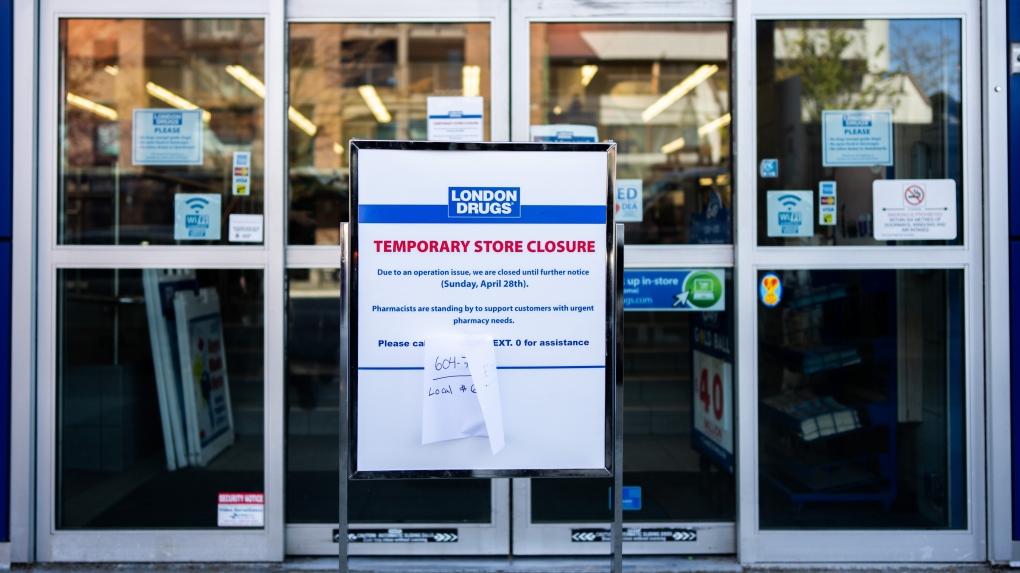 London Drugs updates: Stores remain closed Thursday [Video]