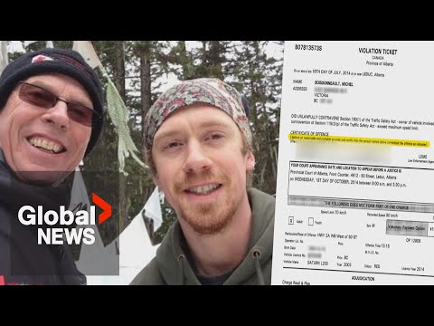 BC  man in battle over decade-old Alberta speeding ticket issued to deceased son [Video]