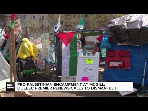 Quebec Premier wants pro-Palestinian encampment at McGill dismantled [Video]
