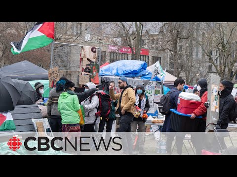 Judge rejects injunction request for removal of McGill protest encampment [Video]
