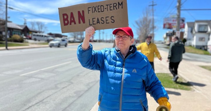 Halifax protesters demand ban on fixed-term leases: People are terrified – Halifax [Video]