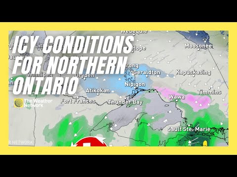 Icy Conditions Set To Complicate Travel In Northern Ontario [Video]
