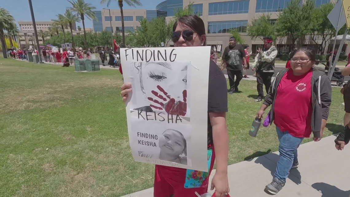 Walk held for Missing & Murdered Indigenous People Day at Arizona State Capitol [Video]